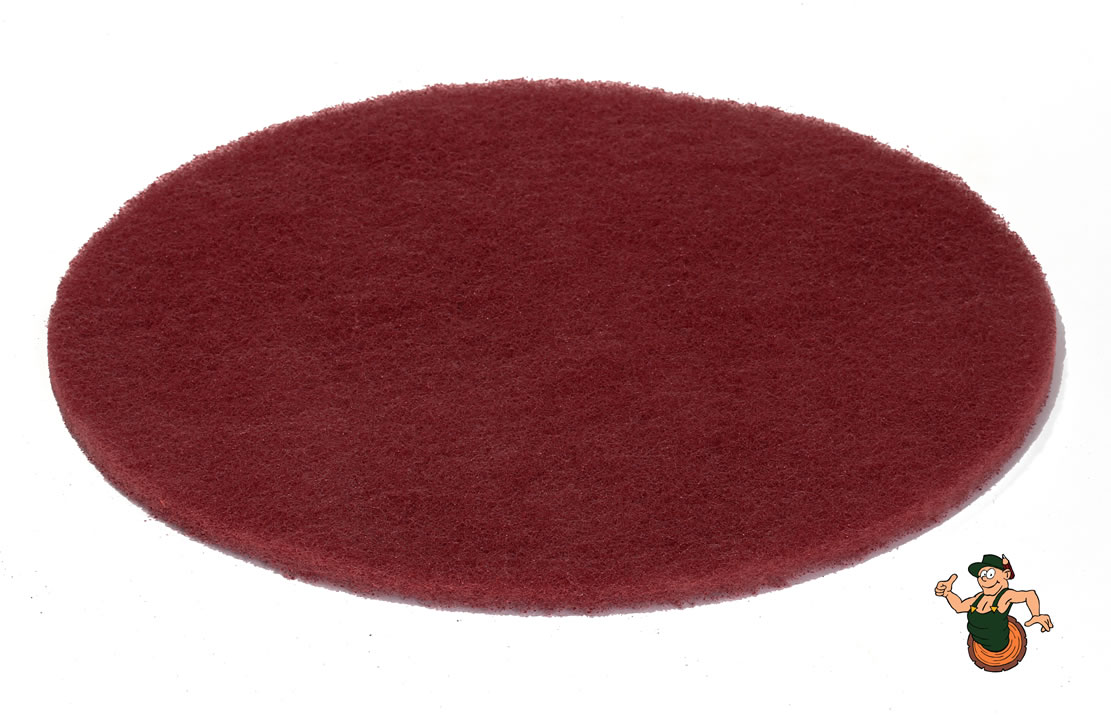 13-zoll-schleifpad-schwedenrot-normalpad Schwedenrotes Normal-Schleifpad