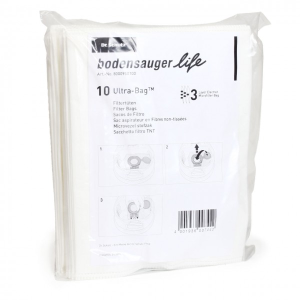 Bodensauger life Vliesfiltertüten